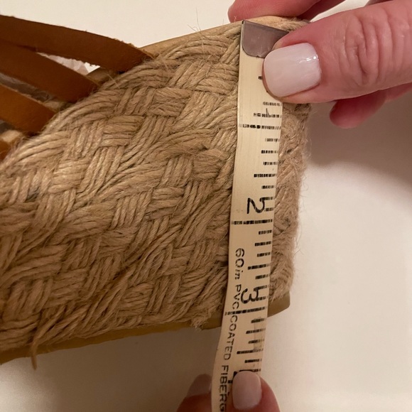 KORS Michael Kors Luggage Espadrille Wedges - Picture 8 of 9